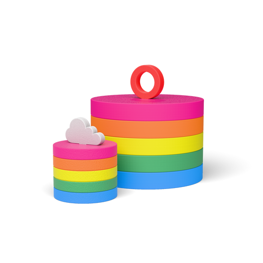 Regenboog Potje