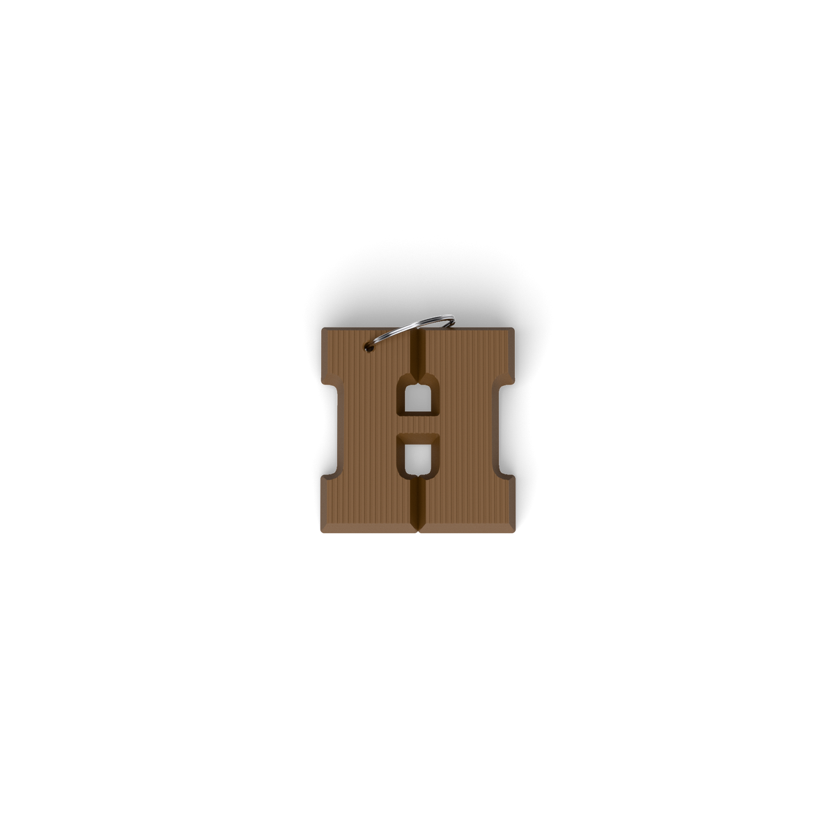 Sleutelhanger Chocoladeletter