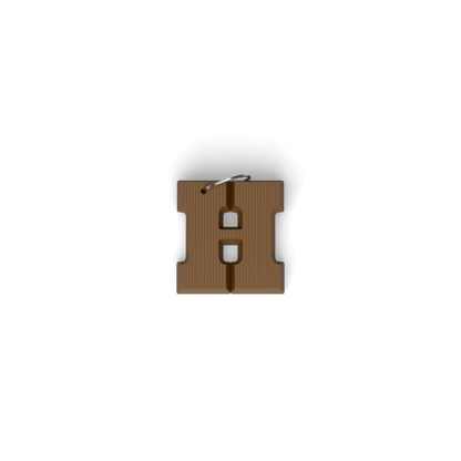 Sleutelhanger Chocoladeletter
