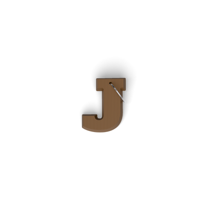 Sleutelhanger Chocoladeletter