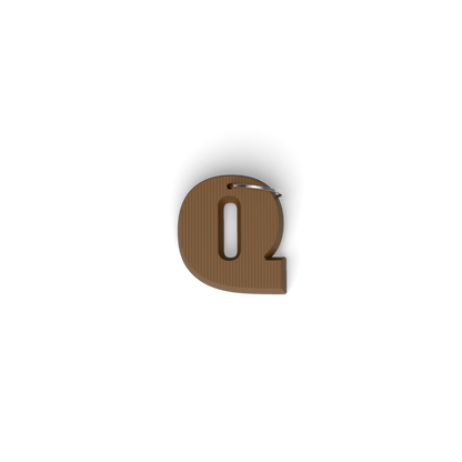 Sleutelhanger Chocoladeletter