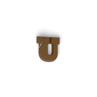 Sleutelhanger Chocoladeletter