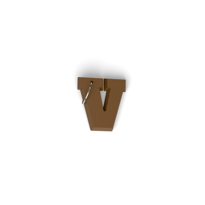 Sleutelhanger Chocoladeletter