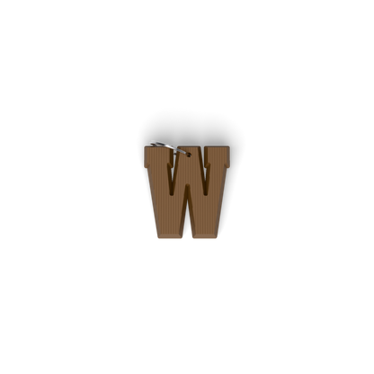 Sleutelhanger Chocoladeletter