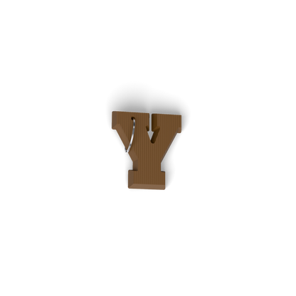 Sleutelhanger Chocoladeletter