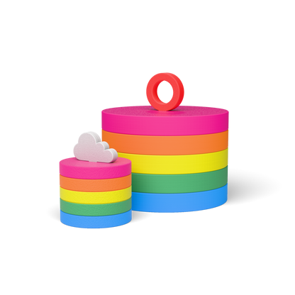 Regenboog Potje